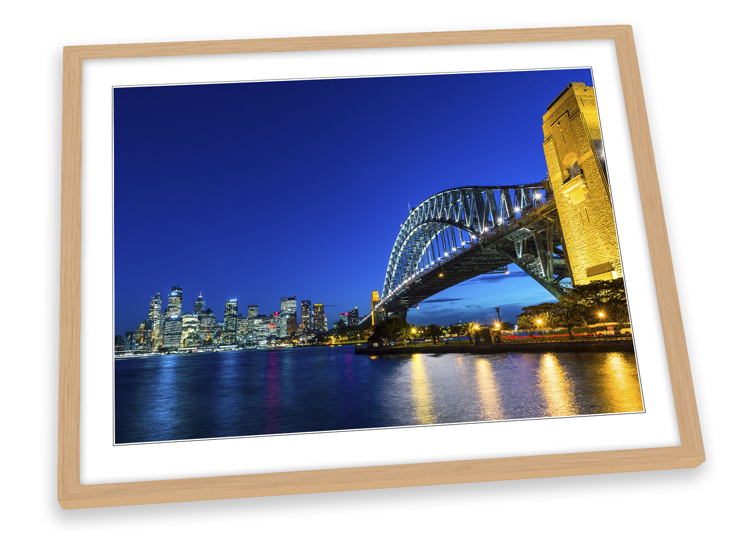 australia photo poster landscape art print Sydney city bridge harbour 36" x 24" 